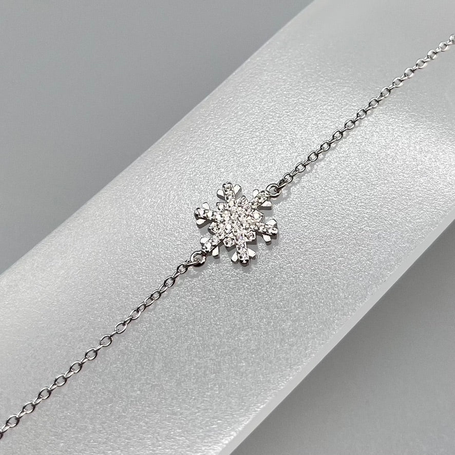 Delicato bracciale in argento sterling - Italia Delicato bracciale in argento sterling - Italia