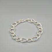 Bracciale con catena ovale